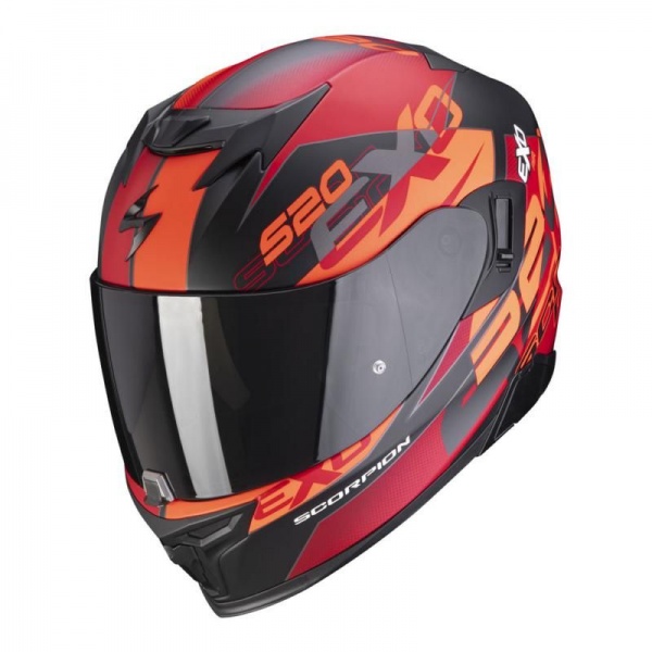SCORPION EXO 520 AIR COVER RED/BLK